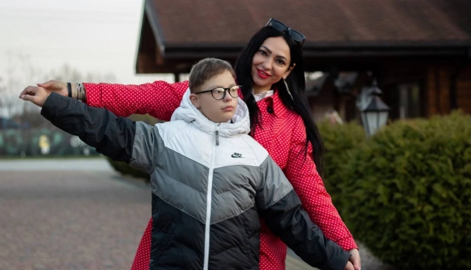 The story of Lyudmila Babak and her 13-year-old son Denis