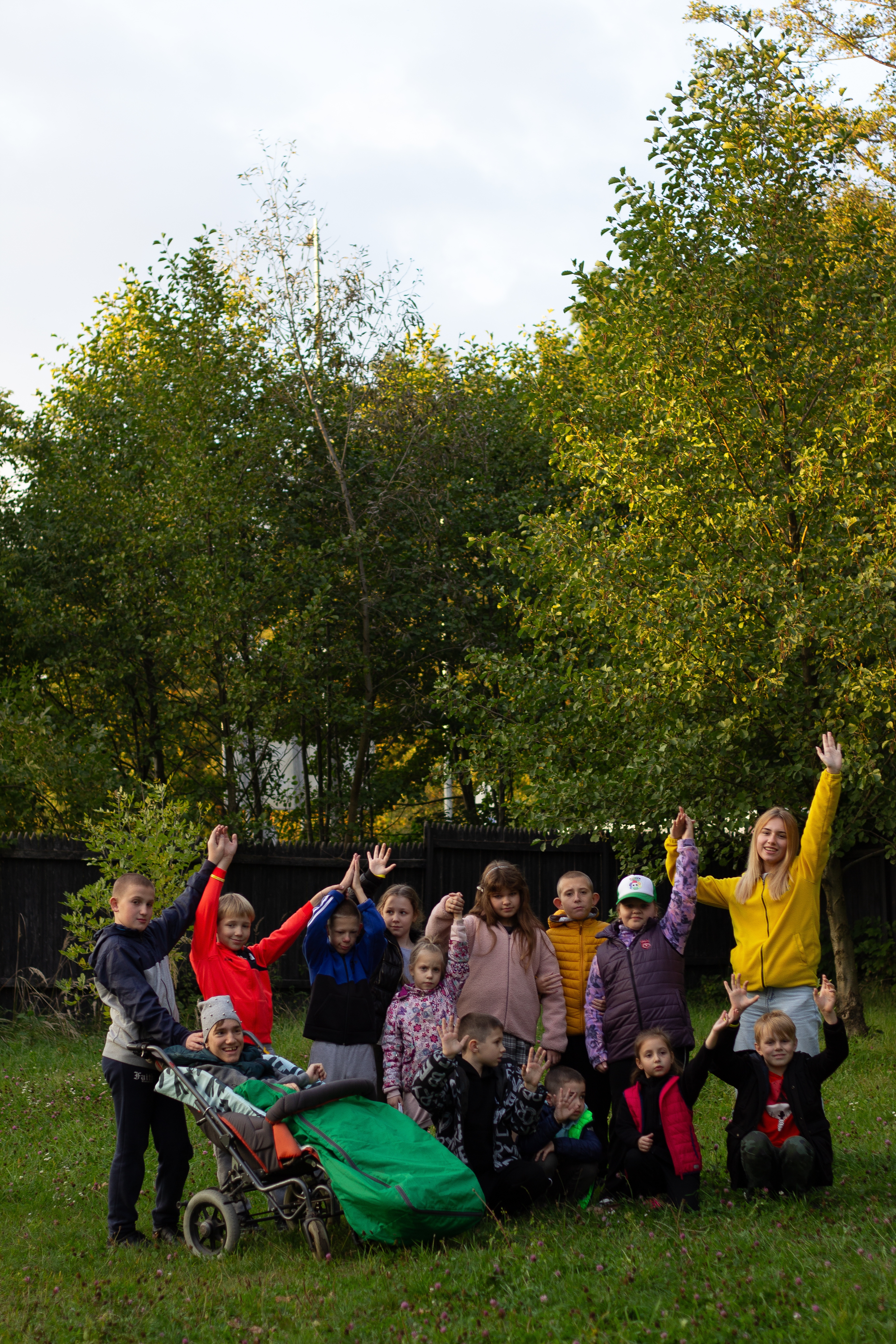 Children in the camp